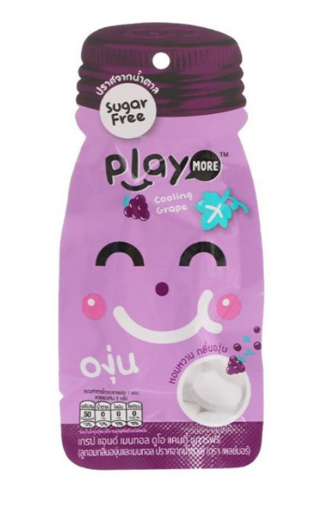 PLAY MORE CANDY COOLING GRAPE 12g