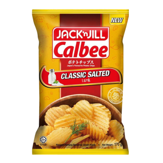 JNJ CALBEE P.CHIPS C.SALTED 170G