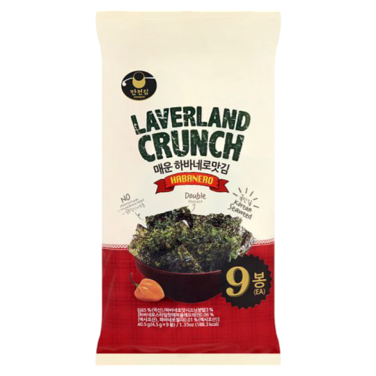 MANJUN LAVERLAND SEAWEED BULDAK 9X4.5G