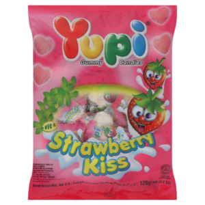 YUPI STRAWBERRY KISS 110G
