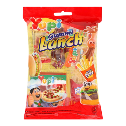 YUPI GUMMY LUNCH 65G
